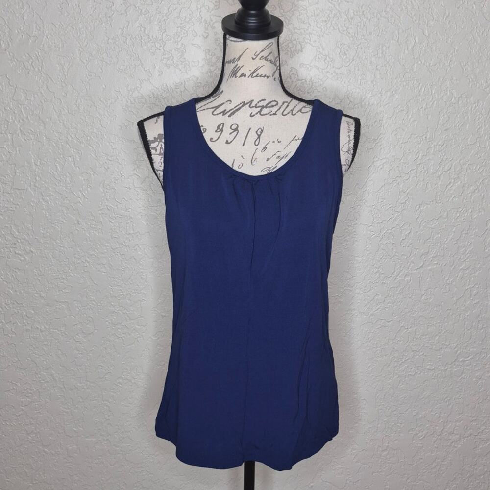 Lands' End Sleeveless Top Blue Size S (6-8)